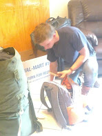 repacking for the bush plane
